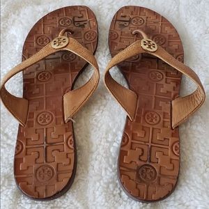 Authentic Tory Burch Thong Sandals, Size 10